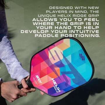 2024 SLK Helix Pro Pickleball Paddle for Every Player