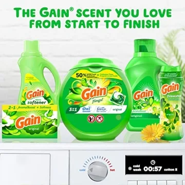 Gain Original Scent Dryer Sheets 240 Count Fabric Softener