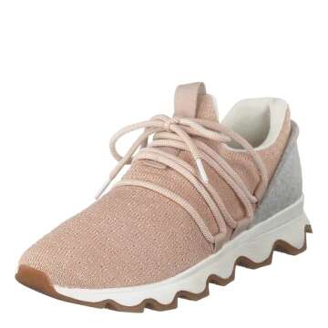 Sorel Womens Kinetic Lace Natural Tan Sneaker - 7