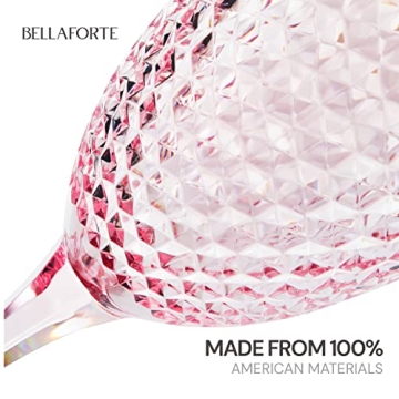 Bellaforte Shatterproof Wine Glasses – Indoor Outdoor Use