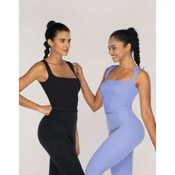 Sunzel Square Neck Tank for Women - Stylish Sleeveless Top