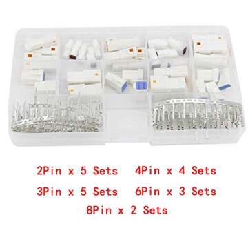 19 Sets Waterproof Automotive Connectors for Vehicles