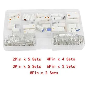 19 Sets Waterproof Automotive Connectors for Vehicles