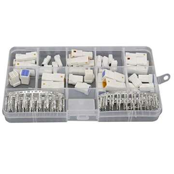 19 Sets Waterproof Automotive Connectors for Vehicles