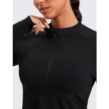 Stylish CRZ YOGA Long Sleeve Crop Top - Women's Workout Essential