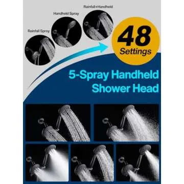 Cobbe High Pressure Handheld Shower Head Set - Perfect Upgrade!