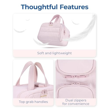 BAGSMART Toiletry Bag for Women - Travel Accessory