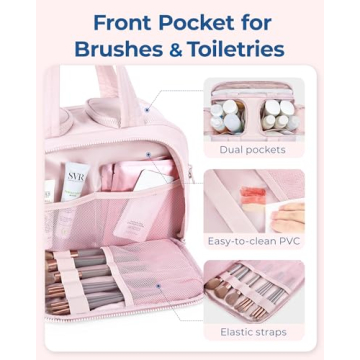 BAGSMART Toiletry Bag for Women - Travel Accessory