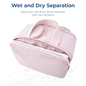 BAGSMART Toiletry Bag for Women - Travel Accessory