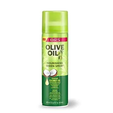 ORS Olive Oil Hair Shine Mousse Bundle for Frizz Control
