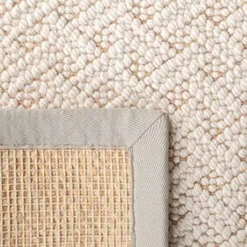 SAFAVIEH Natural Fiber Area Rug - Handmade Wool & Jute