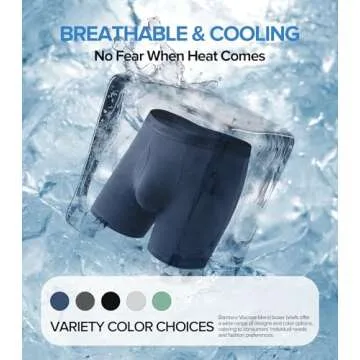 Natural Bamboo Boxer Briefs for Ultimate Comfort