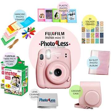 Fujifilm Instax Mini 11 Instant Camera Bundle - Capture Memories