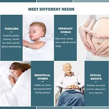 Mattress Protector King Size Waterproof, 6"-25" Fitted Deep Pocket Mattress Cover, Breathable Noiseless King Mattress Protector Bed Cover - Vinyl Free