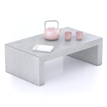 Mobili Fiver Angelica - Modern Italian Style Grey Coffee Table with Concrete Effect
