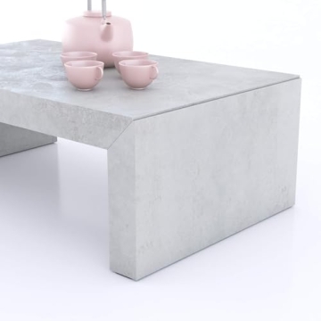Mobili Fiver Angelica Grey Concrete Coffee Table