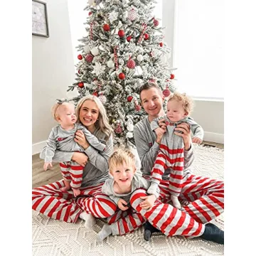IFFEI Family Matching Christmas Pajamas Set for All Ages