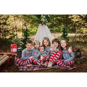 IFFEI Family Matching Christmas Pajamas Set for All Ages