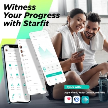 Runstar Smart Scale High Accuracy Digital Bathroom Scale