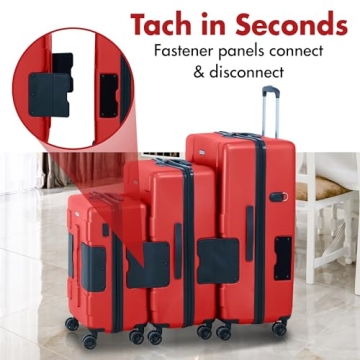 Tach V3.1 Hard Shell 3-Piece Luggage Set for Seamless Travel