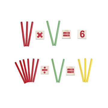 Alytimes Educational Wooden Counting Stick for Kids
