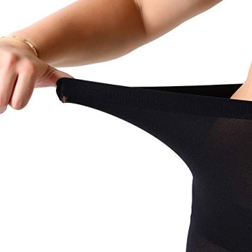 Plus Size Control Top Tights by MANZI – Comfortable & Chic