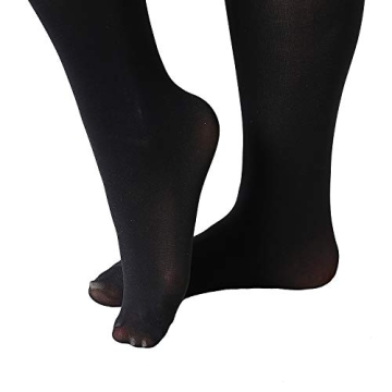 Plus Size Control Top Tights by MANZI – Comfortable & Chic