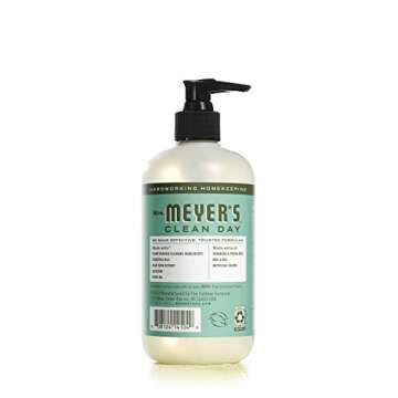 Mrs. Meyer's 651344EA Clean Day Liquid Hand Soap, Basil, 12.5 oz
