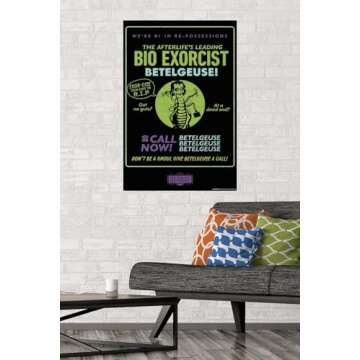 Trends International Beetlejuice Wall Poster - Iconic Film Decor