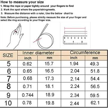 CHUQIU 3PCS Love Friendship Ring Gold Ring Sets for Women Stainless Steel Wedding Statement Thumb Ring 18K Gold Silver Rose Plated Cubic Zirconia Rings Jewelry Gifts for Her