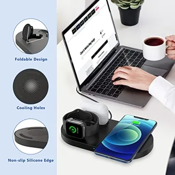 3 in 1 Wireless Charging Station for Apple Devices