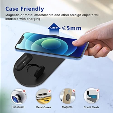 3 in 1 Wireless Charging Station for Apple Devices