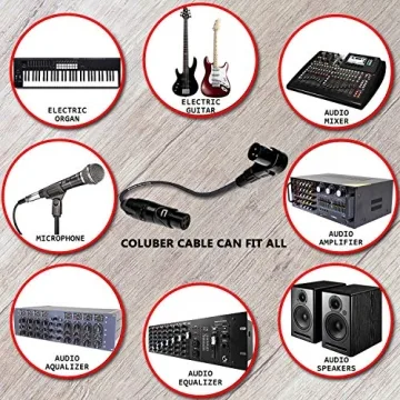 High-Quality 1.5ft Balanced XLR Cable for Musicians