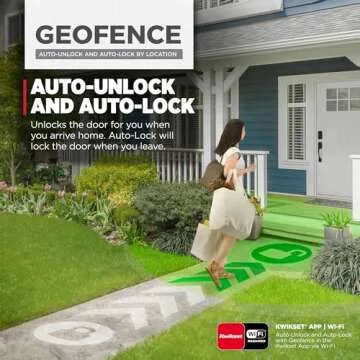 Kwikset Halo Touch Fingerprint Wi-Fi Smart Lock, Keyless Entry Door Low Profile Deadbolt, Geofence Auto-Unlock, Grade AAA Certified, No Hub Easy Install, Satin Nickel Lifetime Finish Warranty, Square