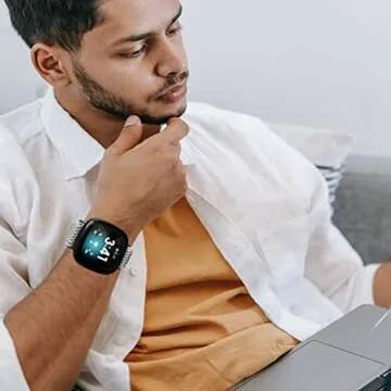 Comfortable Stretchy Bands for Fitbit Versa 3/Sense 2