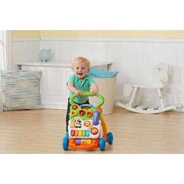 VTech Sit-to-Stand Learning Walker , Orange