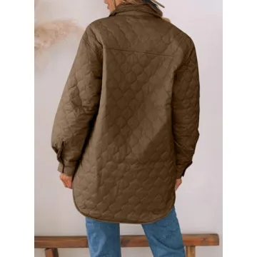 Evaless Lightweight Quilted Jacket for Women - Fall Style