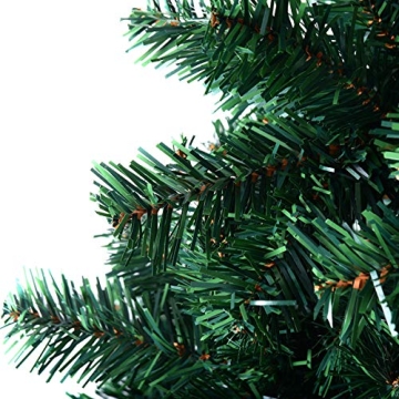 COSTWAY 7Ft PVC Christmas Tree Holiday Decor for All