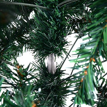 COSTWAY 7Ft PVC Christmas Tree Holiday Decor for All