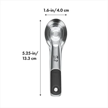 OXO Good Grips Measuring Spoons with Magnetic Snaps
