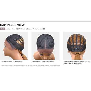 FreeTress Equal HD Lace Front Wig KAMALA - Stylish & Durable