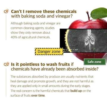 Renovera Cooking Wash (Viola Tricolor) | Organic Fruit and Vegetable Wash, Newborn Essentials, Produce Cleaner