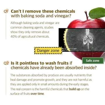 Renovera Cooking Wash (Viola Tricolor) | Organic Fruit and Vegetable Wash, Newborn Essentials, Produce Cleaner