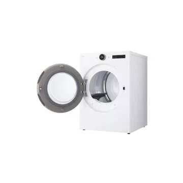 Energy Efficient LG DLGX6501W Smart Gas Dryer 7.4 Cu. Ft. Capacity