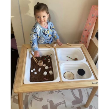 Beright Sensory Table for Kids Play - Indoor Fun