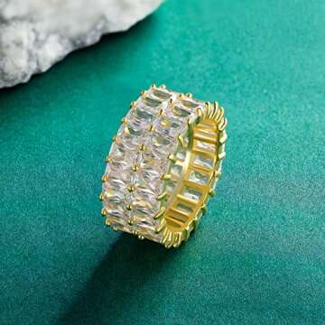 Stunning OPOMOMO Eternity Ring for Weddings and More