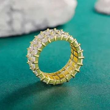 Stunning OPOMOMO Eternity Ring for Weddings and More