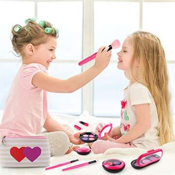 AMOSTING Kids Pretend Makeup Set for Fun Play