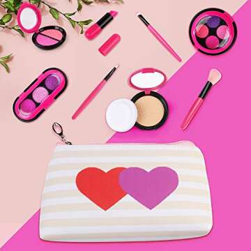 AMOSTING Kids Pretend Makeup Set for Fun Play