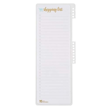 Erin Condren Snap-in Wet Erase Dashboard for Meal Planning